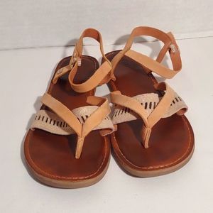 Toms Lexie Sundance Thong Sandals sz 7.5  Tan